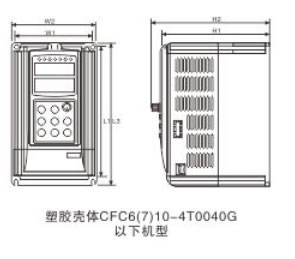 CFC 7系列無感電流矢量型變頻器