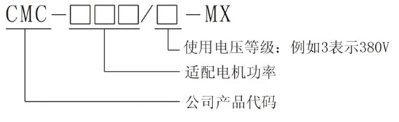 CMC-MX軟起動(dòng)器型號(hào)說(shuō)明